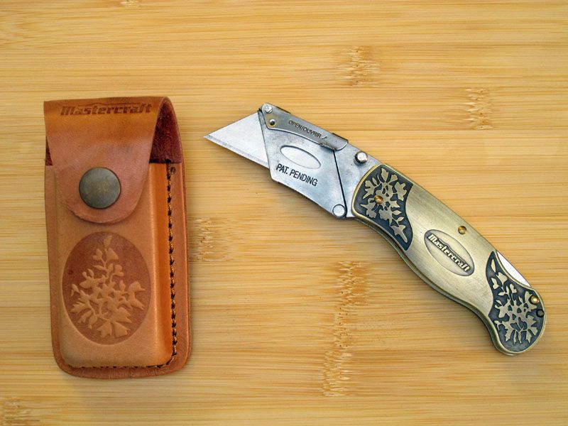 Canadian Tire Mastercraft Limited Edition Utility Knife. Edged Tools